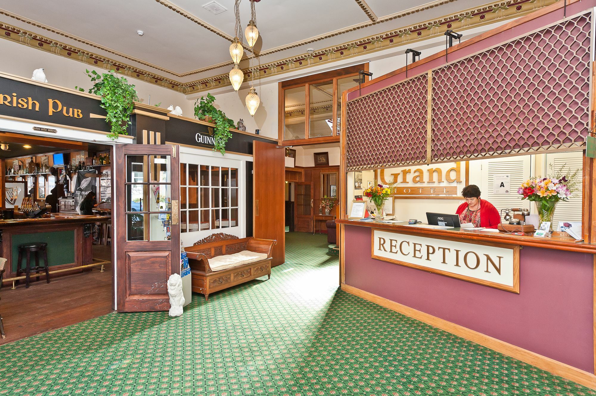 The Grand Hotel Wanganui 旺格努伊 外观 照片